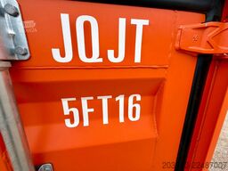  5 Fuß Container  / Neuwertig / Orange