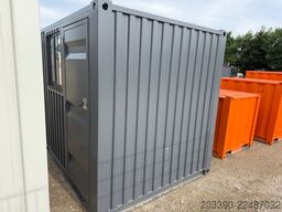  8 Fuß Container , Neuwertig, Seitentür & Fenster