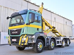MAN TGS35.400  E6 8x4 Pritarder Hiab Alu Felgen