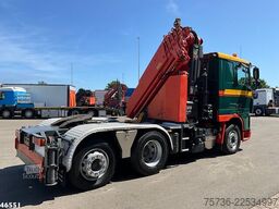 DAF FTN 105 XF 460 6x2 Manual Hiab 60 Tonmeter laak...
