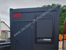 Decker Containerbau Bürocontainer 20ft, Staplertaschen