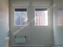 Decker Containerbau Bürocontainer 20ft, Staplertaschen