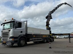 Scania G450 8x4 triple, PALFINGER PK92002 (92tm) FLYJI...