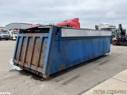 Container 21m³ met Hydraulische milieukleppen 