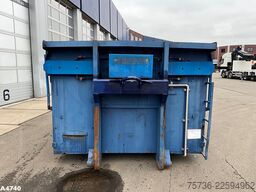 Container 21m³ met Hydraulische milieukleppen 