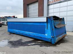 Container 21m³ met Hydraulische milieukleppen 