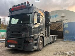 Scania G560 8x2 pusher crane truck w/ onspot, 2023 50t/m