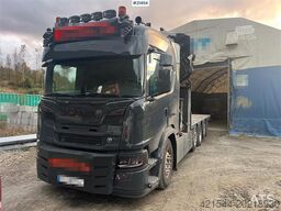 Scania G560 8x2 pusher crane truck w/ onspot, 2023 50t/m