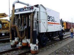 Unimog U 1650 L (Railroad cleaning)