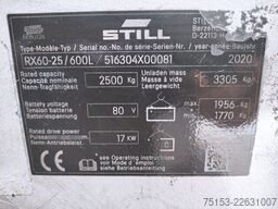 Still RX60-25/600L / NEU LACKIERT