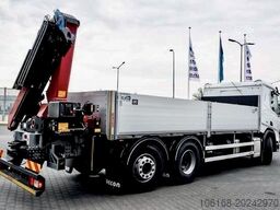 DAF XD 450 FAN 6X2 Pritsche Kran HMF