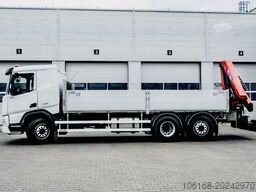 DAF XD 450 FAN 6X2 Pritsche Kran HMF