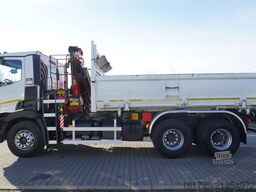 Renault C380 E6 6×4 / HDS Fassi F135 2700 MTH /