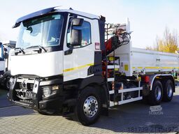 Renault C380 E6 6×4 / HDS Fassi F135 2700 MTH /