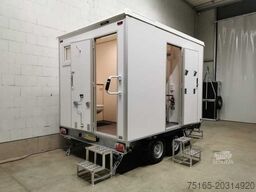 Rosemeier EW TA-NO 1 + 1 + 1 Doppeltank Toilettenanhänger