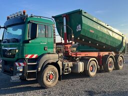 MAN TGS 18.500 4x4H BLS with 2010 Kempf SKM 31/2 SR tipper semi-trailer