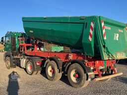 MAN TGS 18.500 4x4H BLS with 2010 Kempf SKM 31/2 SR tipper semi-trailer