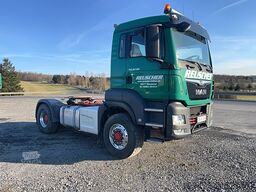 MAN TGS 18.500 4x4H BLS with 2010 Kempf SKM 31/2 SR tipper semi-trailer