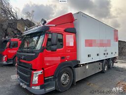 Volvo FM 500 6x2 box truck w/ full side opening and lift