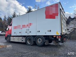 Volvo FM 500 6x2 box truck w/ full side opening and lift