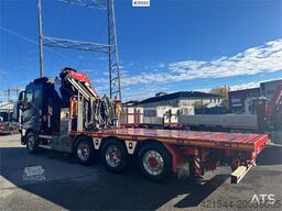Volvo FH540 Combi truck w/ 54 t/m Fassi crane w/ Jib and