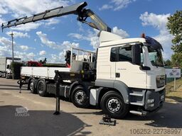 MAN TGS 35.440 8x2 PRITSCHE 6m15 + KRAN PALFINGER P...