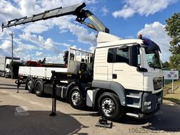 MAN TGS 35.440 8x2 PRITSCHE 6m15 + KRAN PALFINGER P...