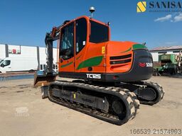 SCHAEFF TC125/Verstell Auslege/1033Std/PowerTilt rotator