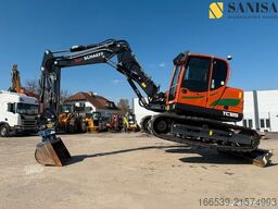 SCHAEFF TC125/Verstell Auslege/1033Std/PowerTilt rotator