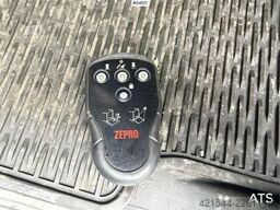 Scania P270 4x2 box truck with full side opening and tail