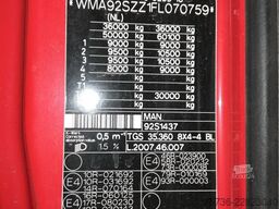 Man TGS 35.360 8x4 Euro 6 HMF 22 Tonmeter Z-kraan
