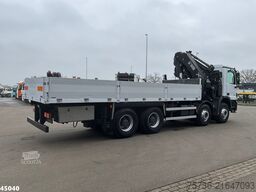 Mercedes-Benz Actros 4141 8x4 manual Hiab 32 Tonmeter laadkra...