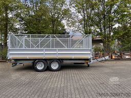 Möslein TTD 14  5,70 m  14 t Tandem- Kipper Tieflader 5,70 m lang, Breite Reifen-- Neufahrzeug --