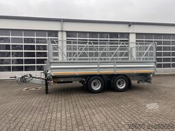 Möslein TTD 19 AB  19 t Tandemkipper Tieflader, BreitbereifungGitteraufsatz