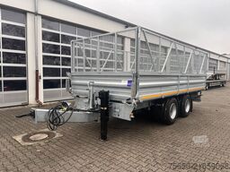 Möslein TTD 19 AB  19 t Tandemkipper Tieflader, BreitbereifungGitteraufsatz