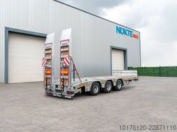 Nükte Trailer 3 Axle Drawbar Lowbed Trailer