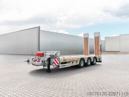 Nükte Trailer 3 Axle Drawbar Lowbed Trailer