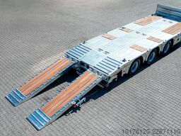 Nükte Trailer 3 Axle Drawbar Lowbed Trailer