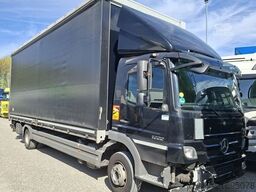 MERCEDES-BENZ 1222 L Atego Klappliege Schiebeplane Edscha LBW