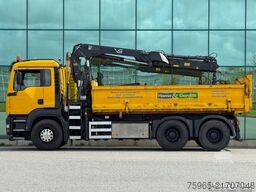 MAN TGA 26.350 6X4 HIAB 144D-2 KIPPER ONLY 149.000 K