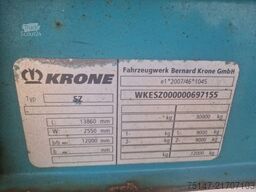 KRONE 2-Achs Megaliner Edscha Hubdach