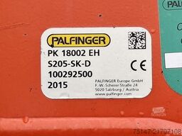PALFINGER BDF Wechselbrücke Kran PK18002 Diesel Aggregat