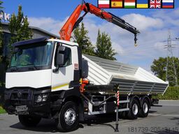 Renault K380 6x4 / FASSI F175 crane 7.85 t