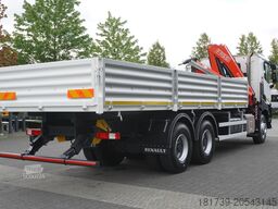 Renault K380 6x4 / FASSI F175 crane 7.85 t