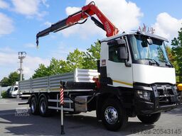 Renault K380 6x4 / FASSI F175 crane 7.85 t