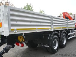 Renault K380 6x4 / FASSI F175 crane 7.85 t