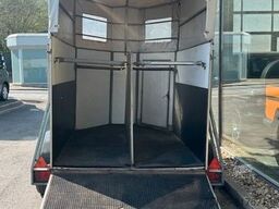 BÖCKMANN Duo Esprit 2 Pferdeanhänger Holz/Poly 2t.