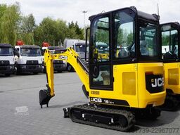 JCB 16 C-1 mini crawler excavator / joystick