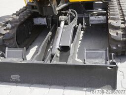 JCB 16 C-1 mini crawler excavator / joystick