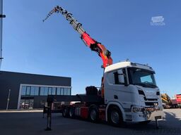 Scania R580 V8 8x2 Trekker/Bakwagen Palfinger PK 78002...